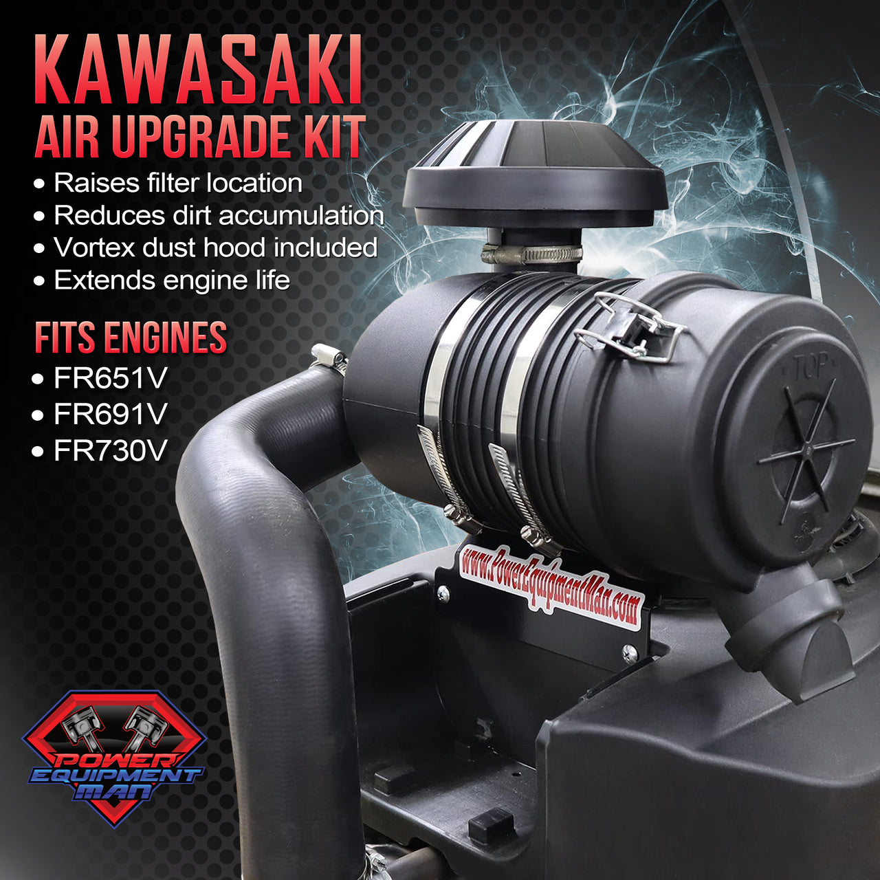 Kawasaki FR Air Filter Upgrade Kit