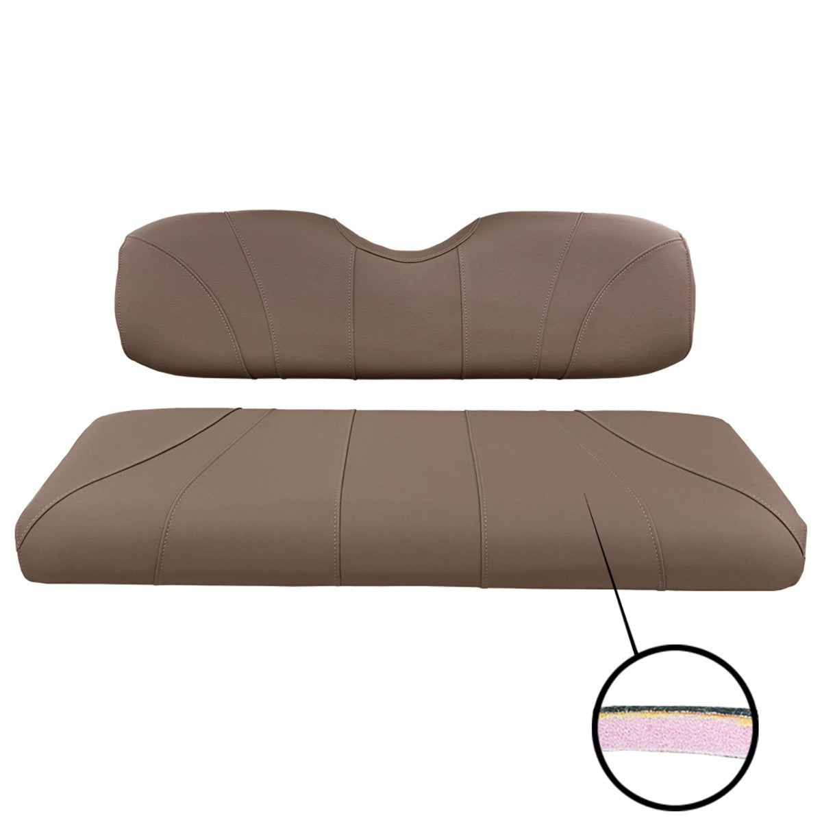 SlipStream Rear Seat Cover Set (Triple Chestnut)