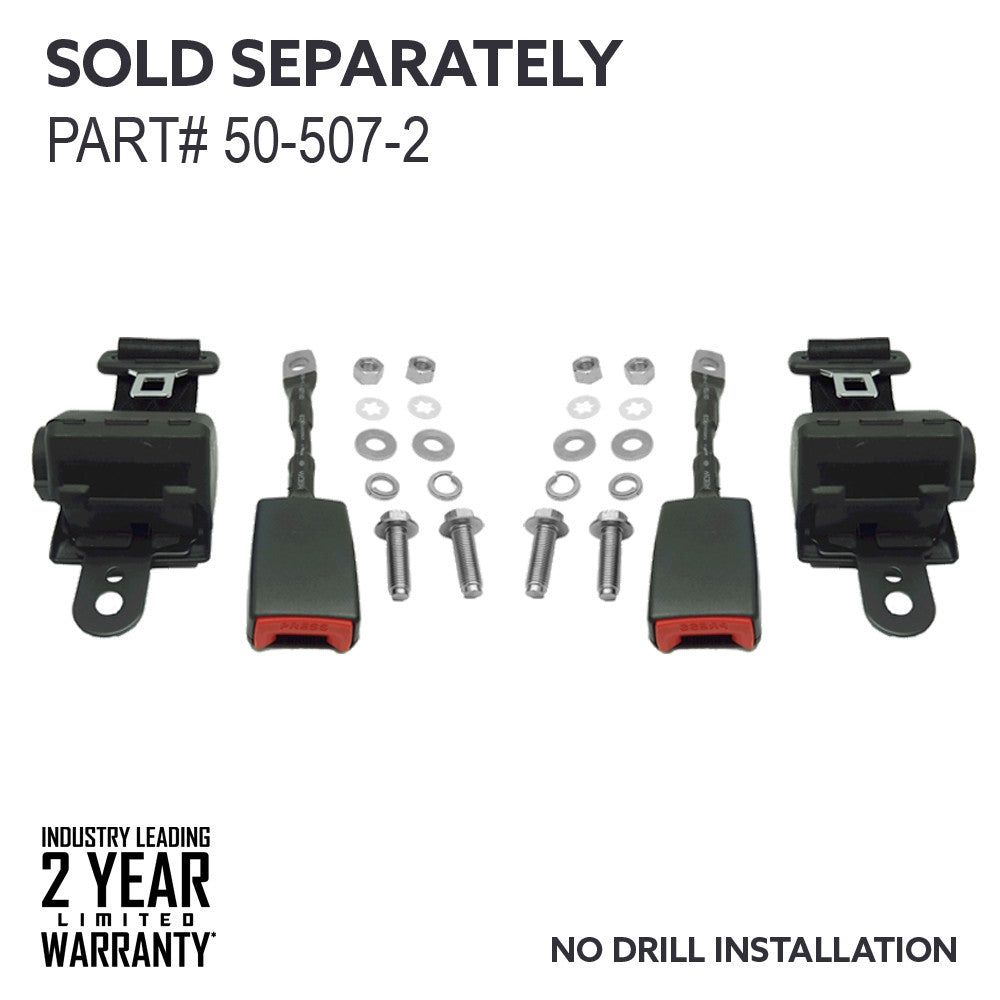 Retractable Seat Belts (Set of 2)