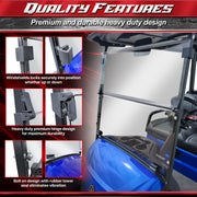 ProFormX Kingzilla HD Windshield installation kit with brackets, rubber mounts, and hardware