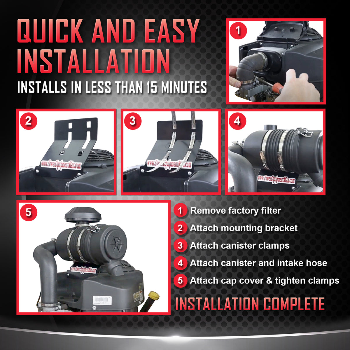 Gallery Detail: Kawasaki Fr Air Filter Upgrade Kit