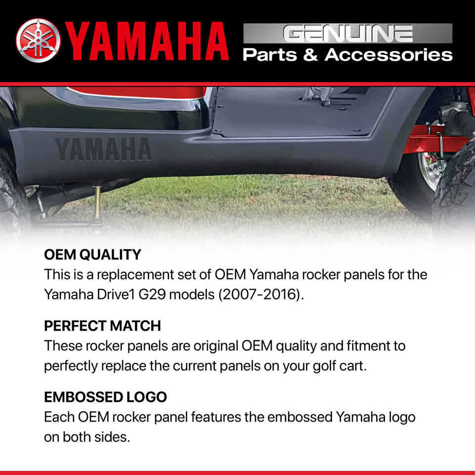 Yamaha Drive G29 OEM Rocker Panel Set