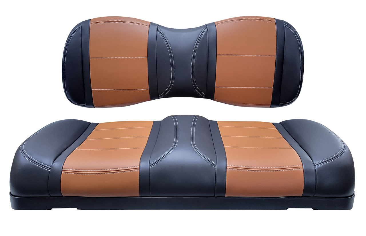 Yamaha Drive 2 Deluxe Touring Seat Cushions - Black/Brown