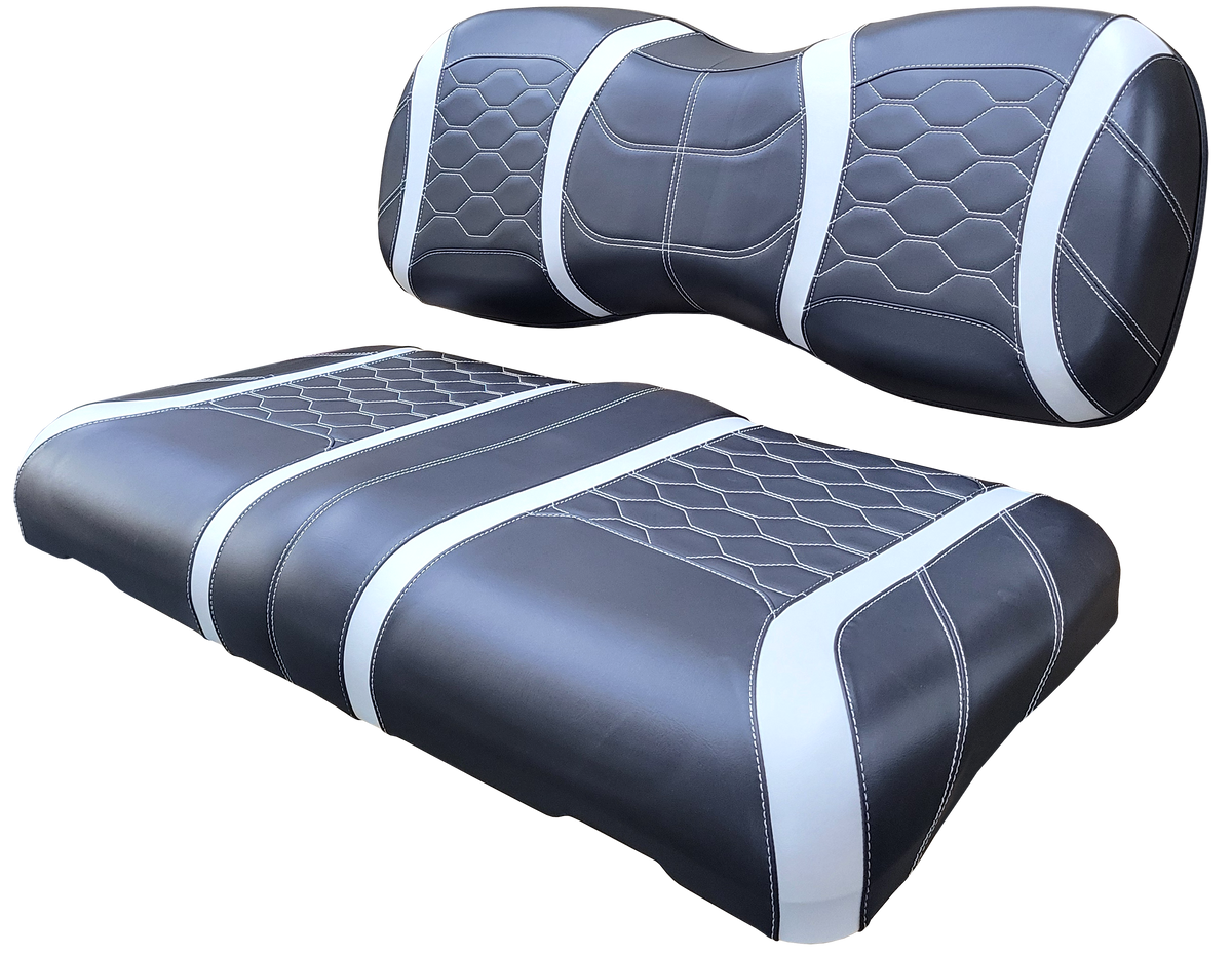 HexFire Elite Staple-On Golf Cart Seat Cover - Yamaha Drive/Drive 2