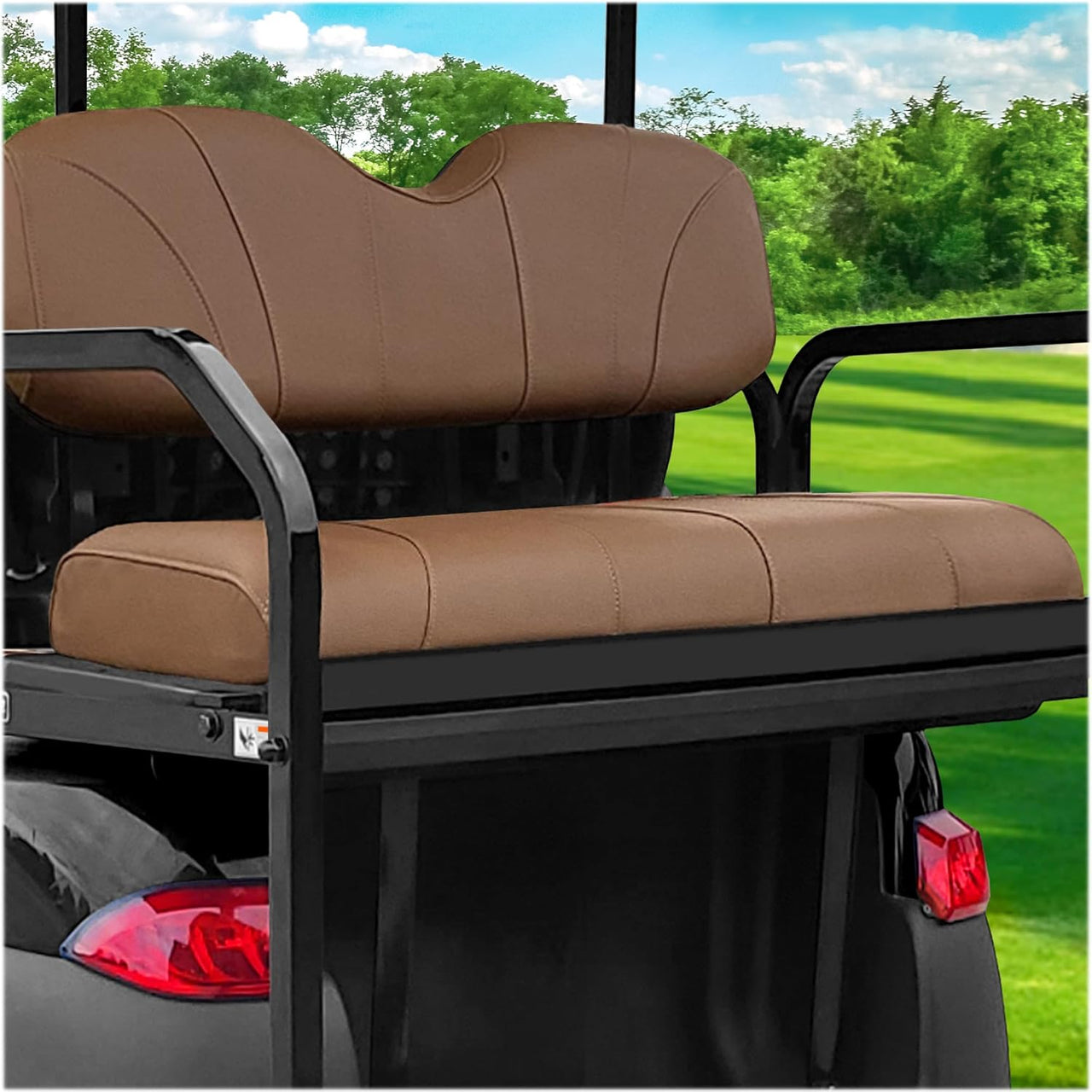 SlipStream Rear Seat Cover Set (Triple Chestnut)