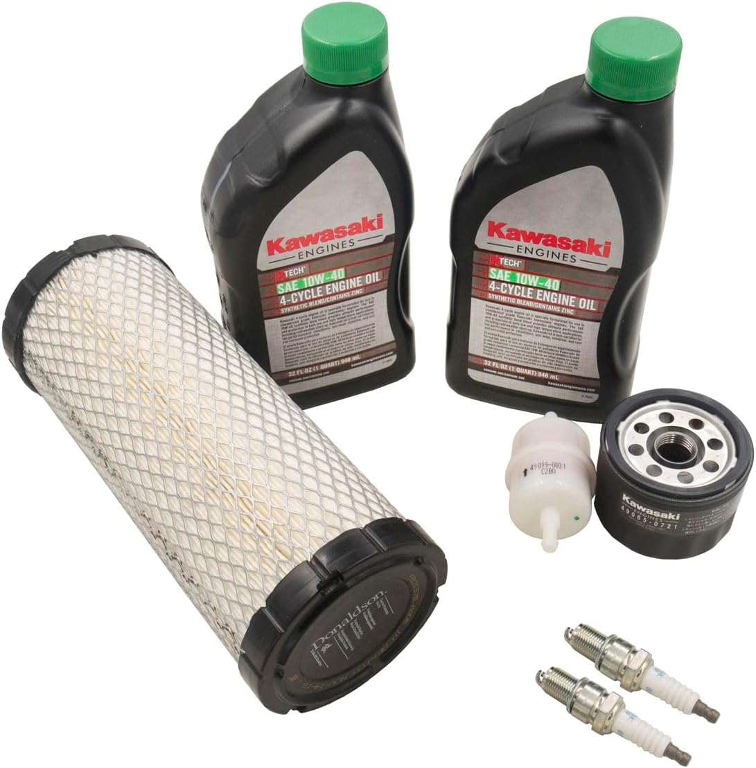Service Kit - Kawasaki FR & FS Engines WITH Upgraded Canister Air Filter