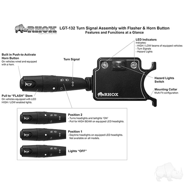 Yamaha Drive G29 RHOX Deluxe LED Light Kit